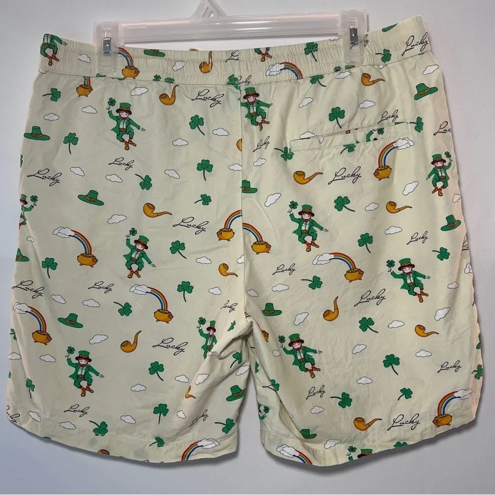 Denim & Flower  “Lucky” ☘️🌈 Shorts Size 35 - Picture 2 of 9